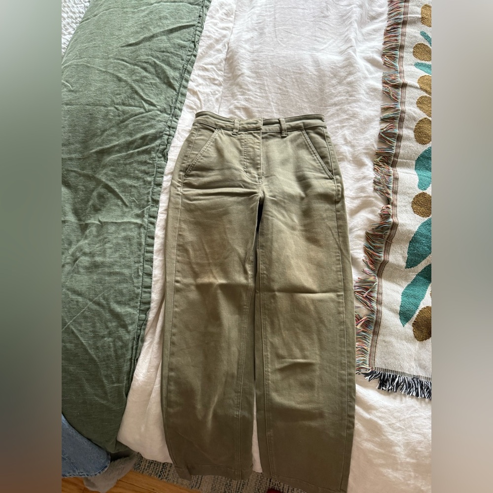 Green Everlane Pants